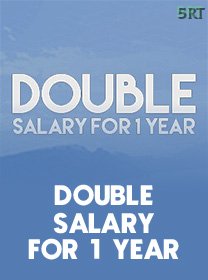 Double Salary For 1 Year icon
